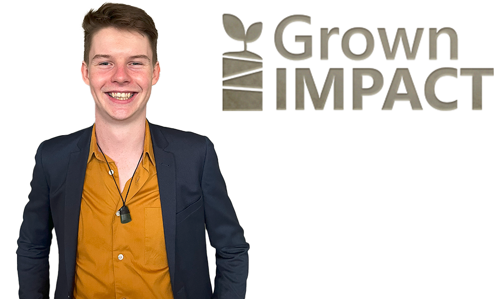 A photo of managing director of Grown Impact - Liam Dick.